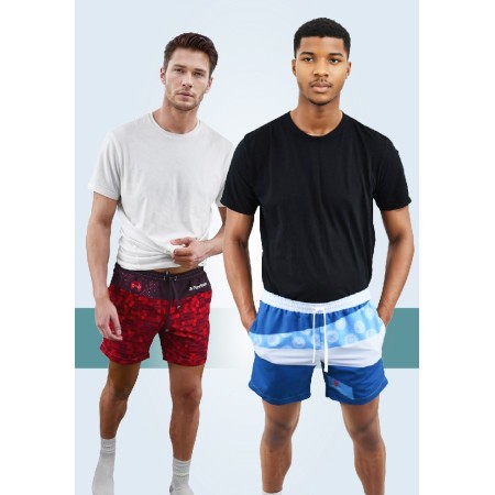 Men's Quick-Dry Slim Fit 6" Beach Shorts