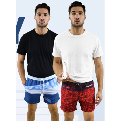 WaveSuede™ Slim Fit 6" Beach Shorts