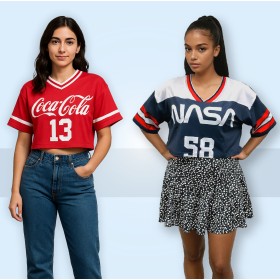 Dynamic 2.0  Crop Football Jersey