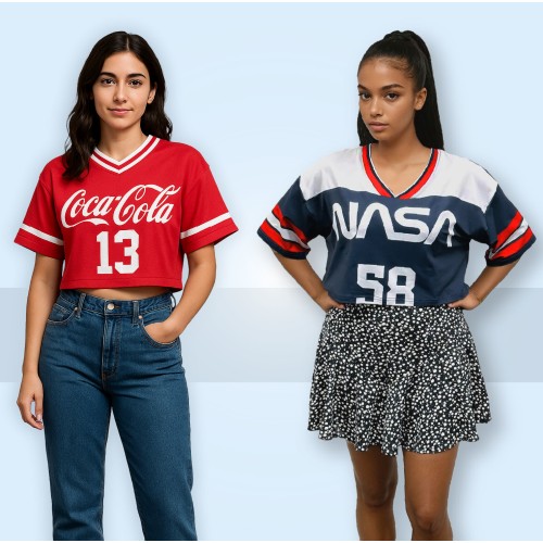 Dynamic 2.0  Crop Football Jersey
