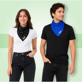 Signature Woven Small Bandana