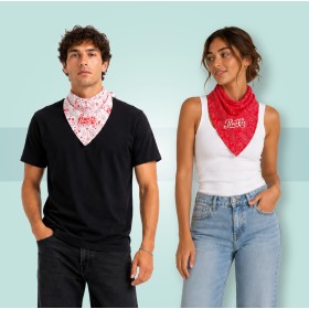 Signature Woven Large Bandana