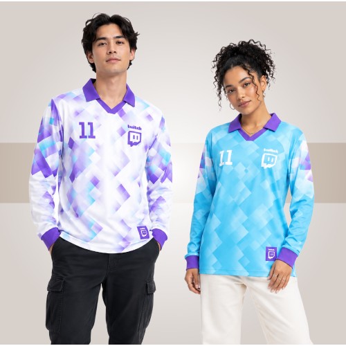 MVP Micro-Mesh Long Sleeve Collared Soccer Jersey