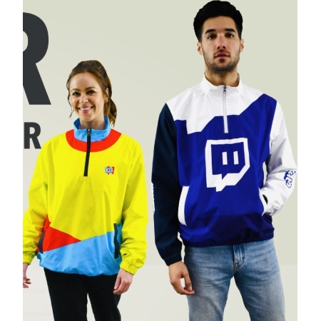 Nova-Tek Quarter Zip Windbreaker