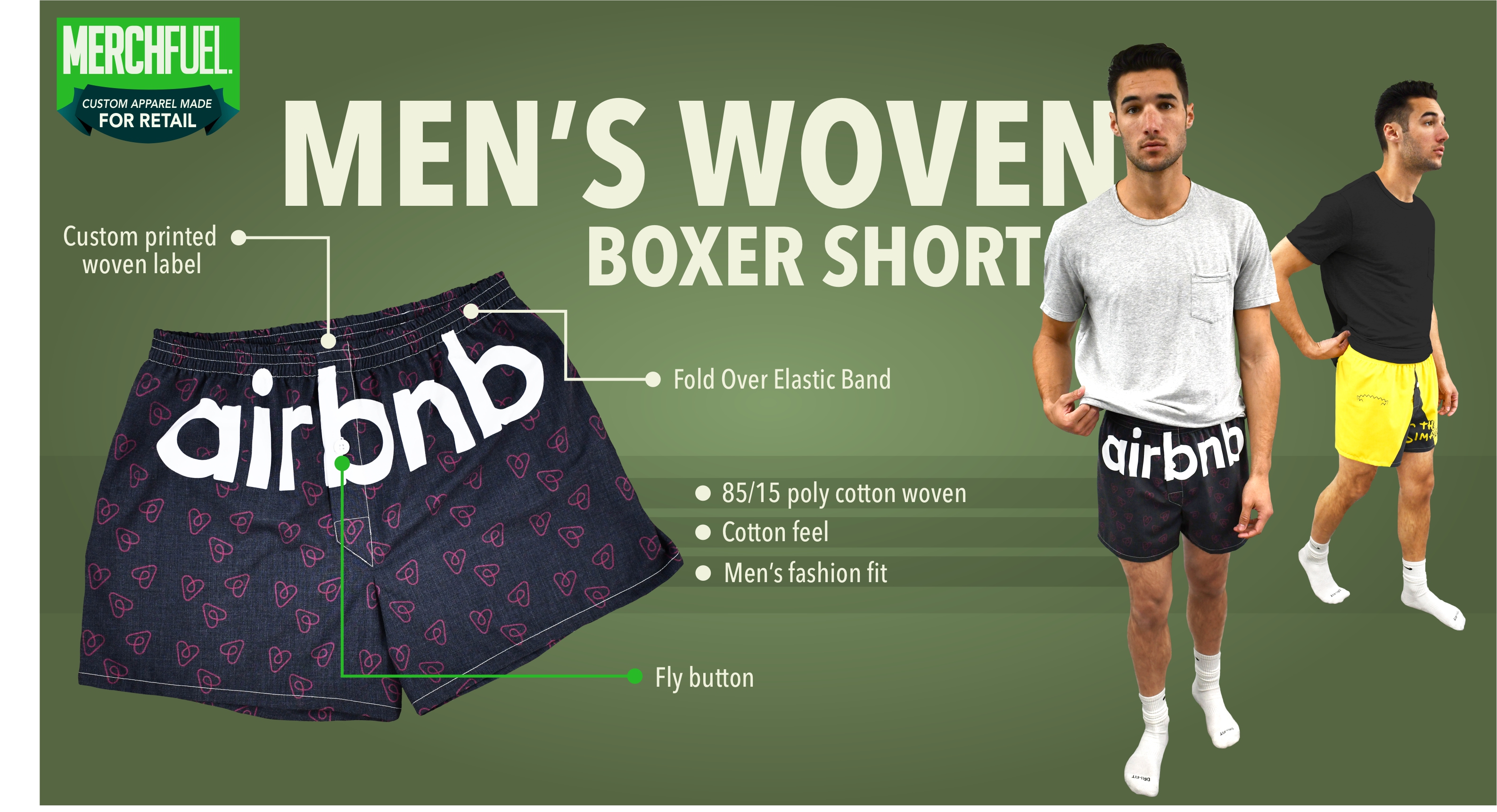 classic woven boxer