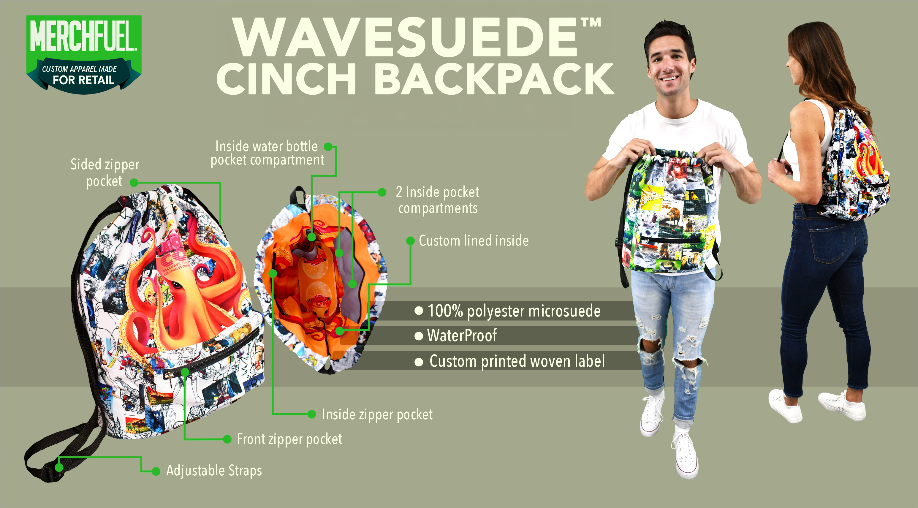 airwave cinch backpack