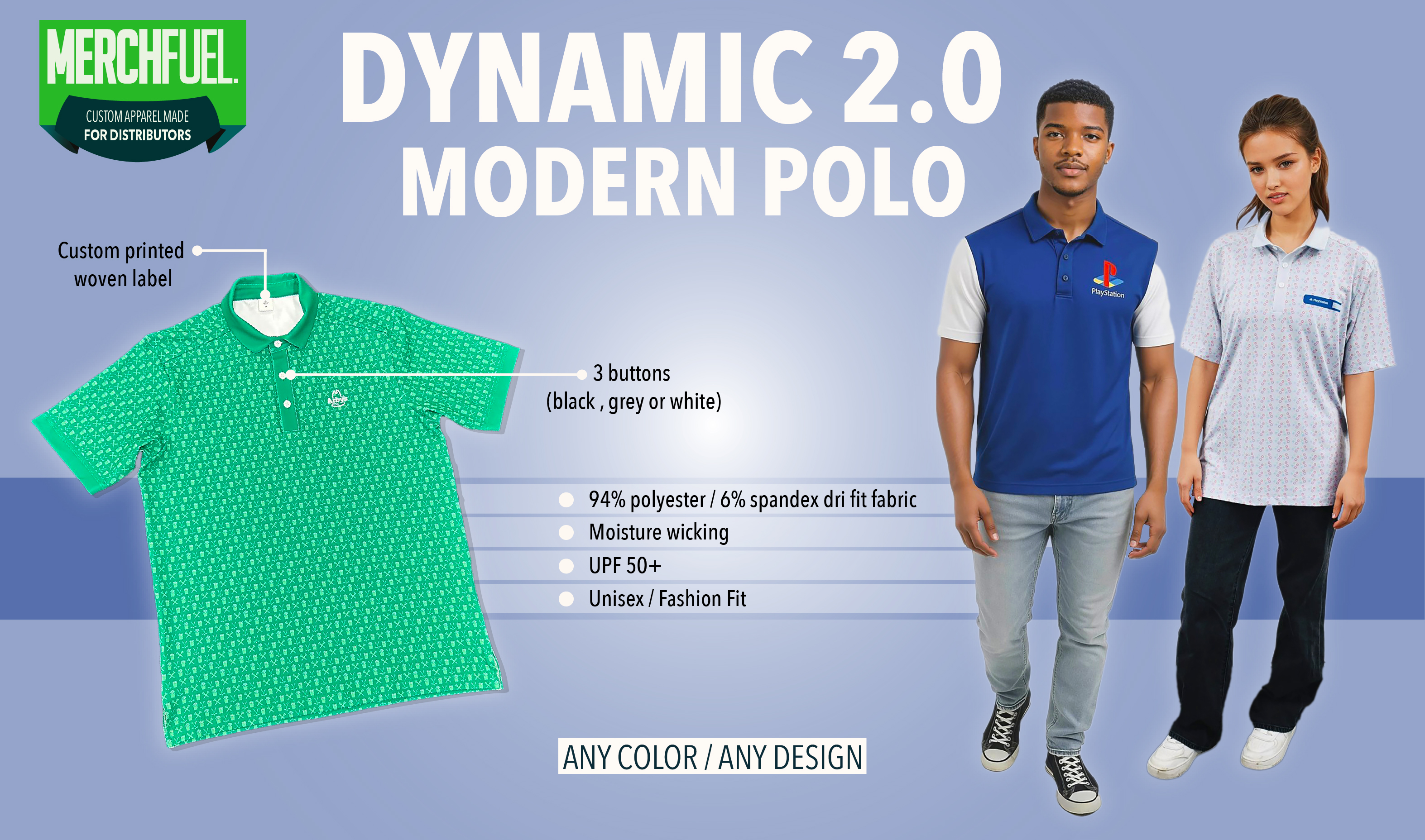Dynamic 2.0 Modern Polo
