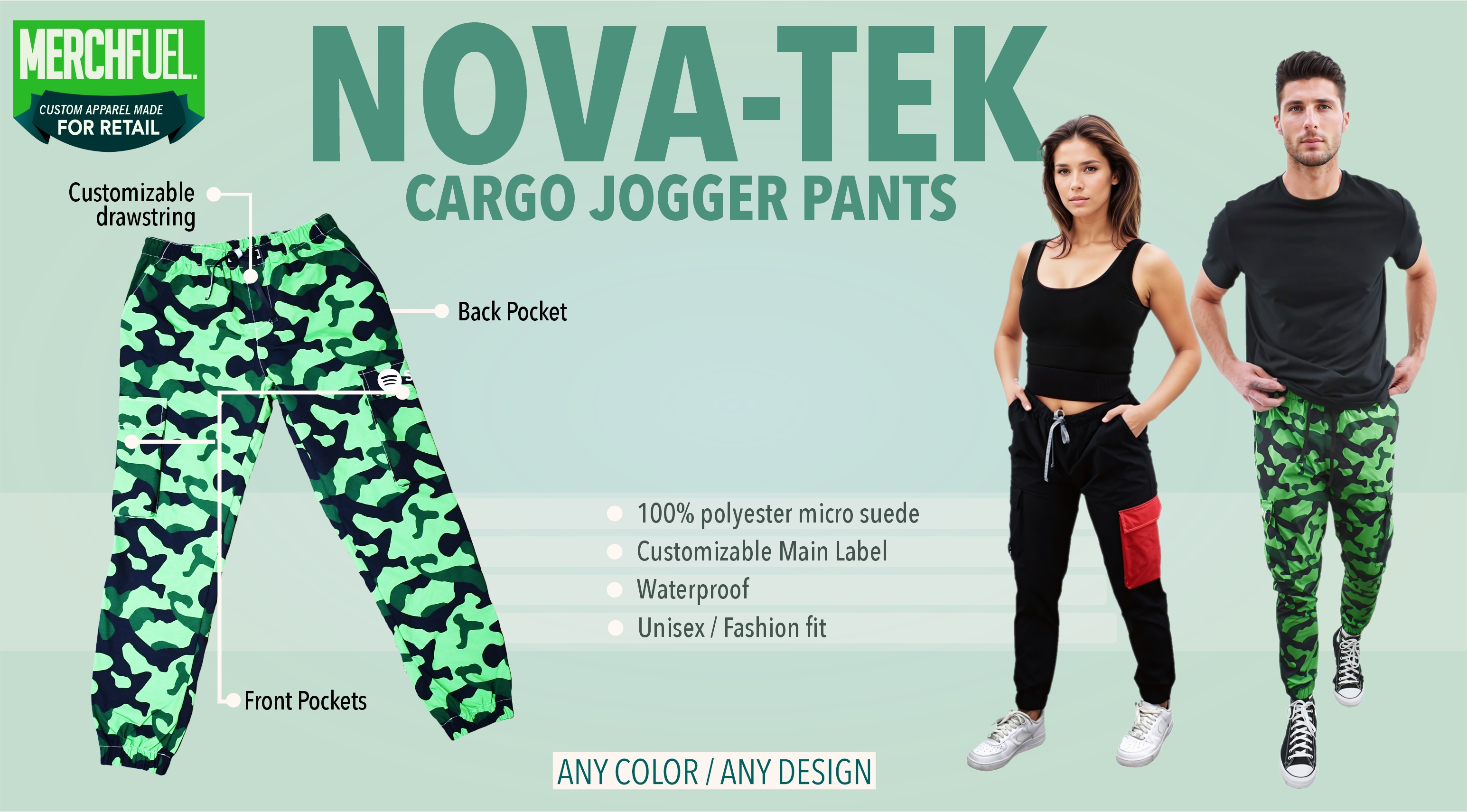 nova tek all day wind cargo pants