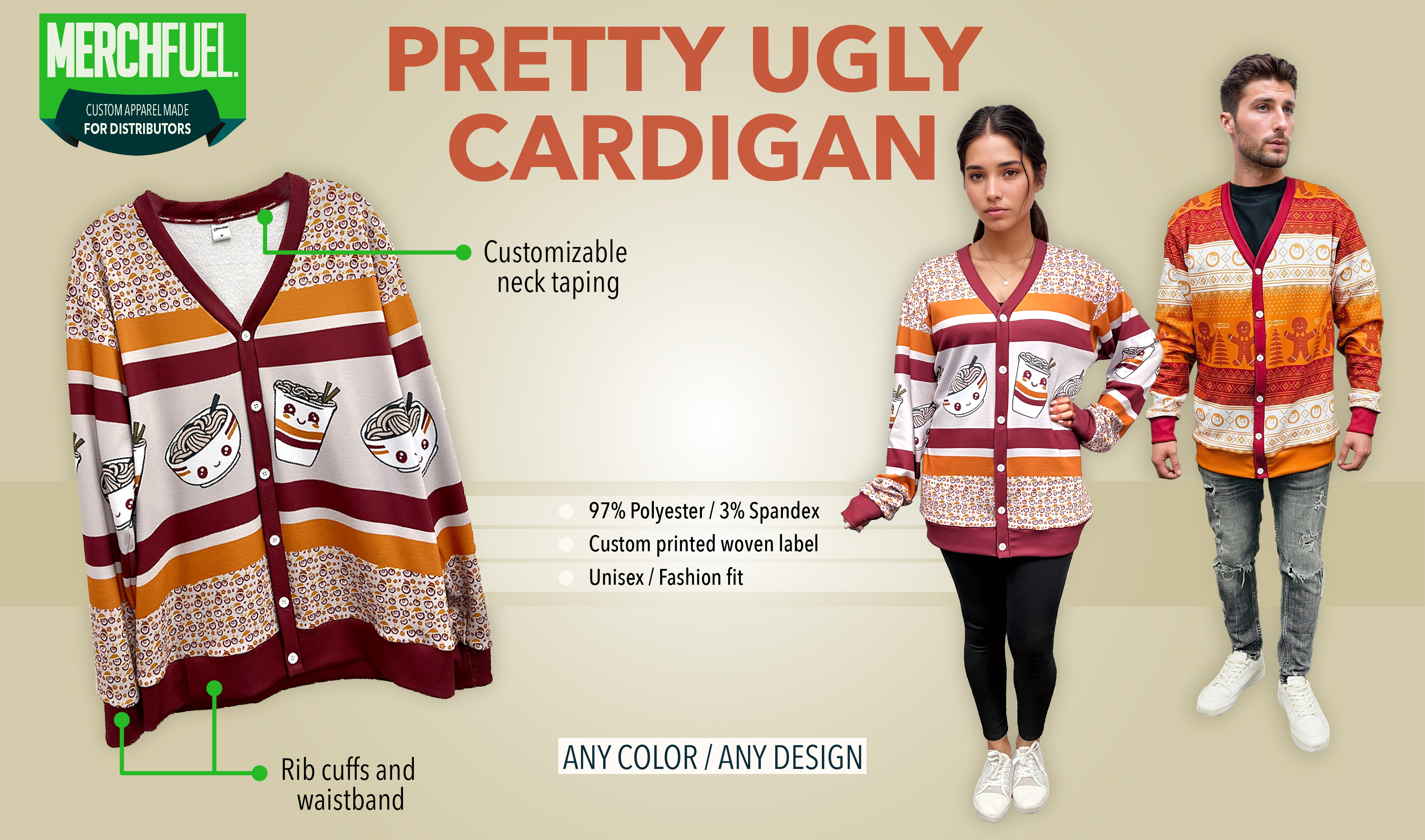 pretty ugly cardigan