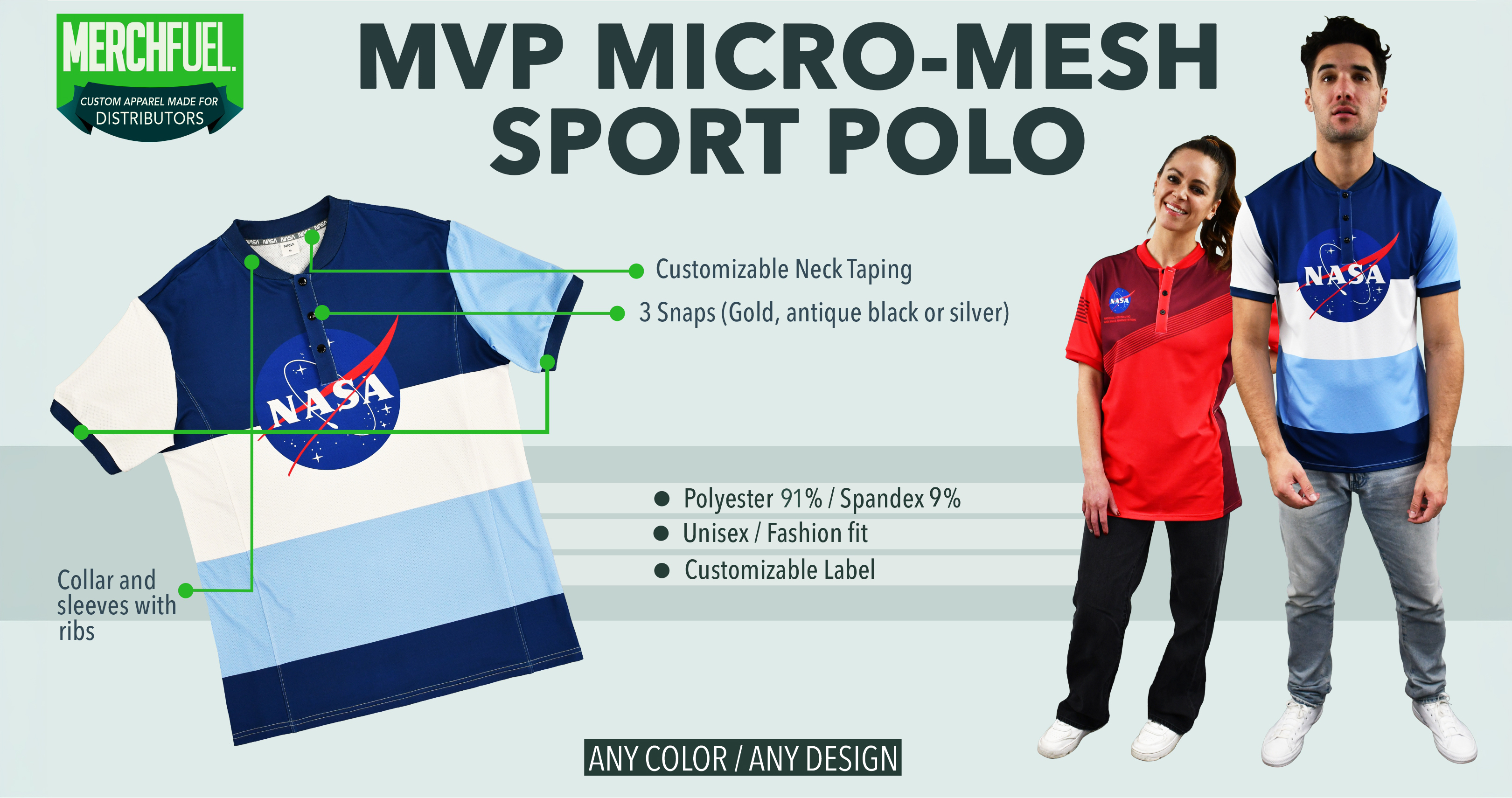MVP Micro-Mesh Sport Polo