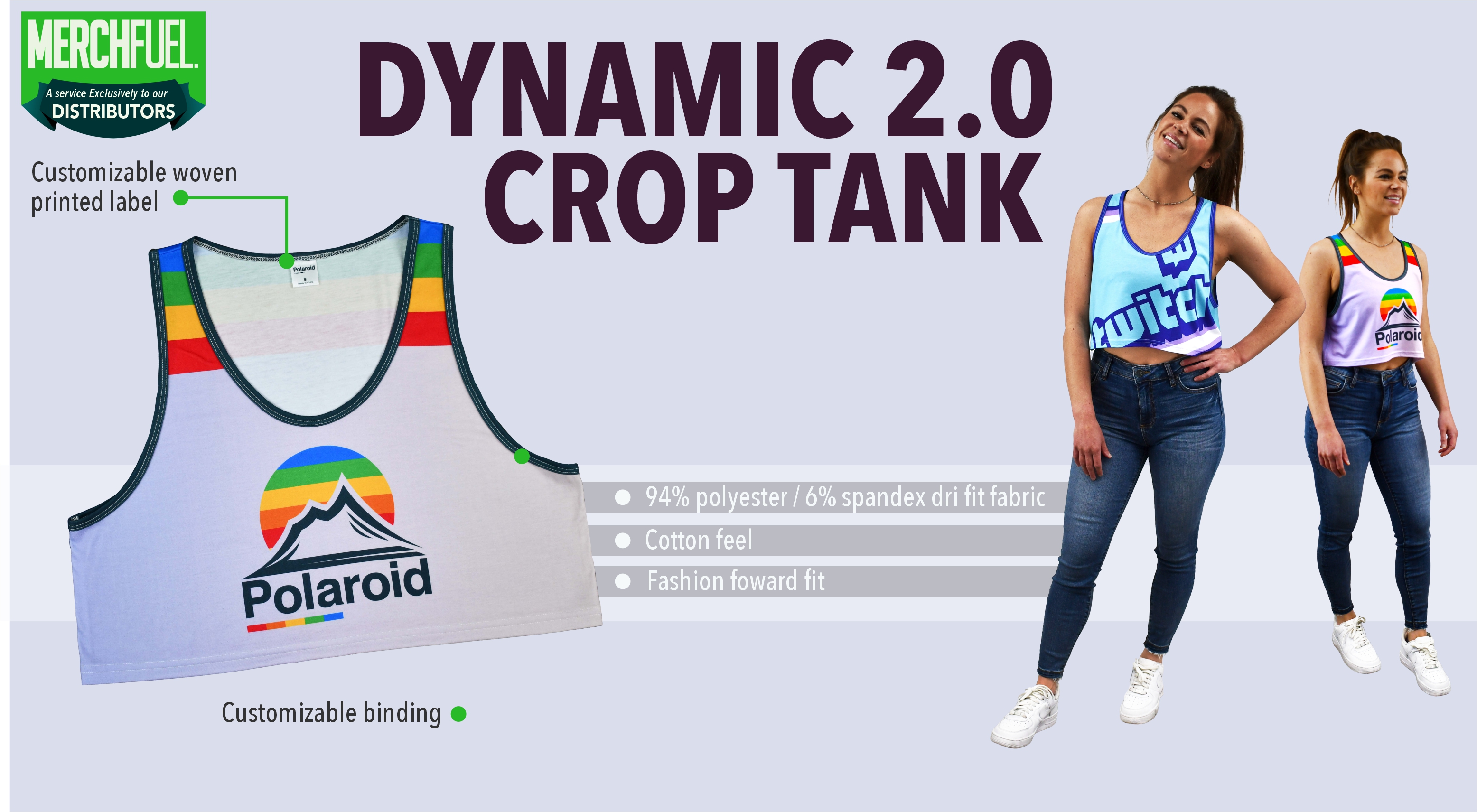 Crop tank top