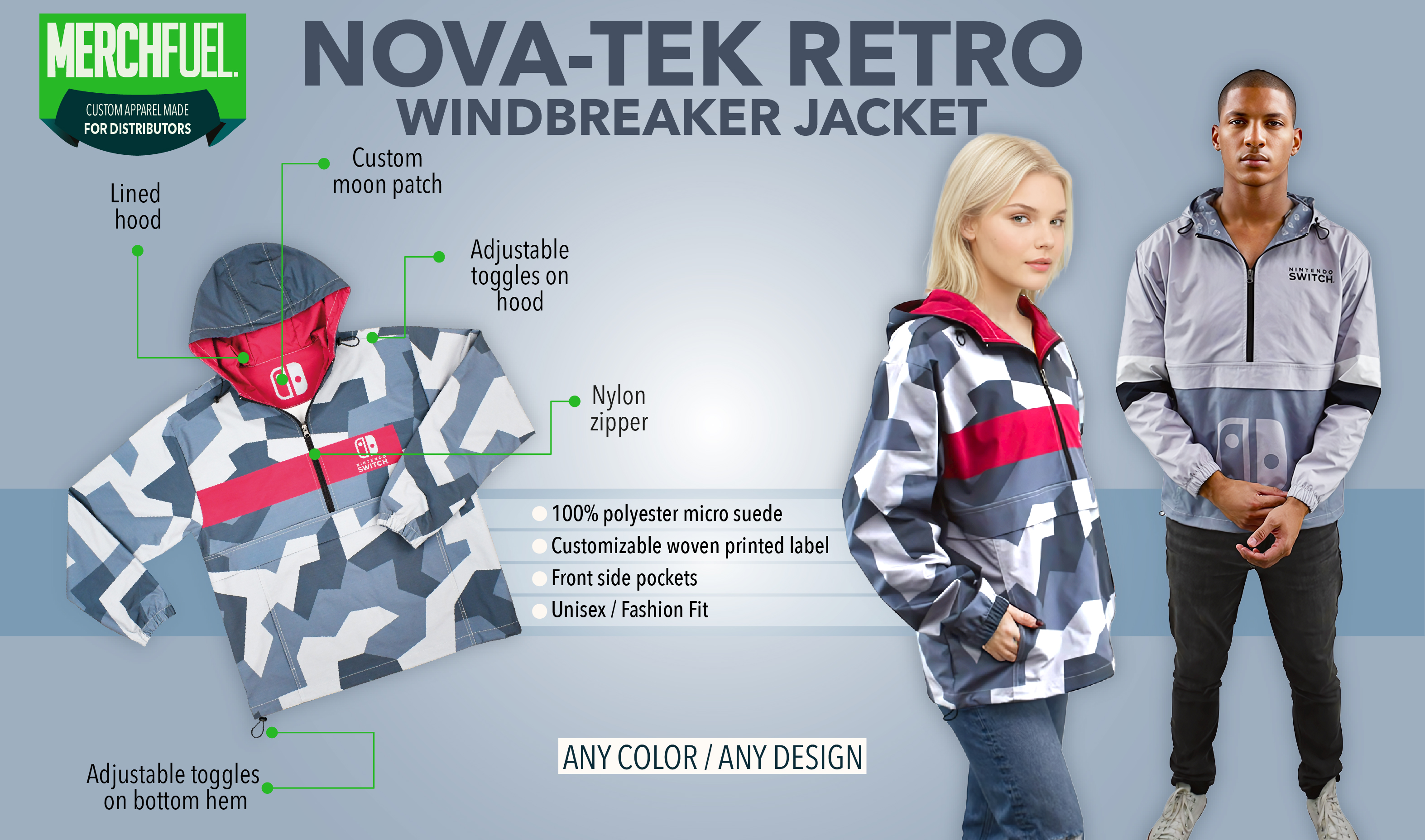 retro windbreaker jacket