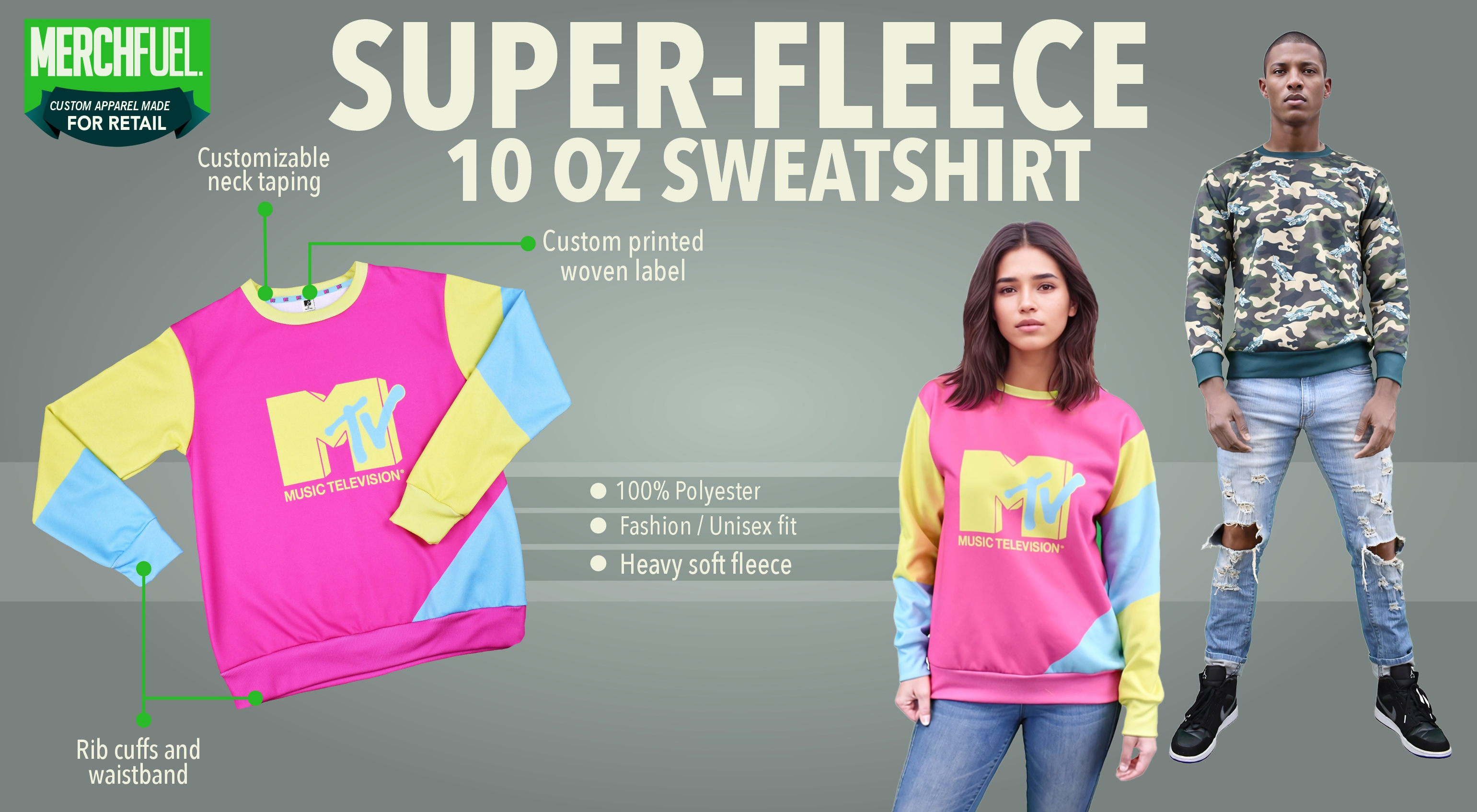 Super-Fleece 10oz Sweatshirt